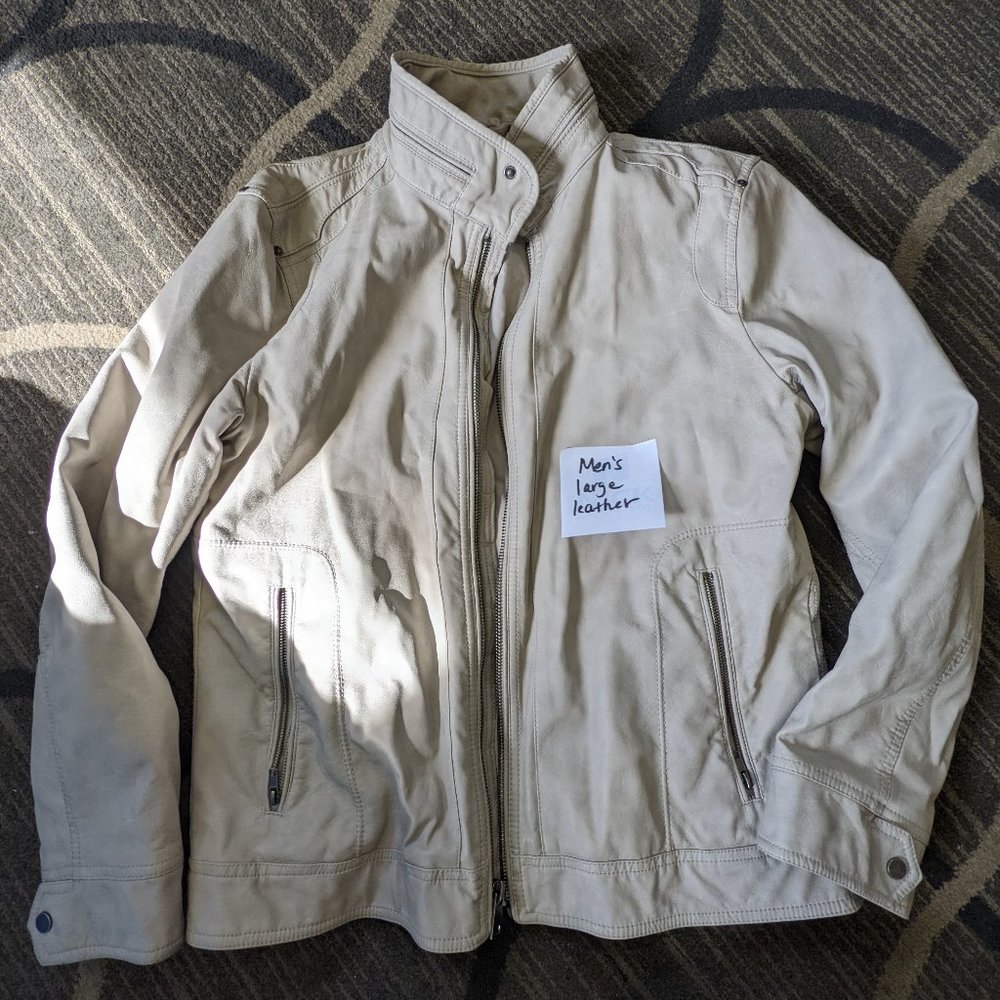 Men's L Leather Jacket